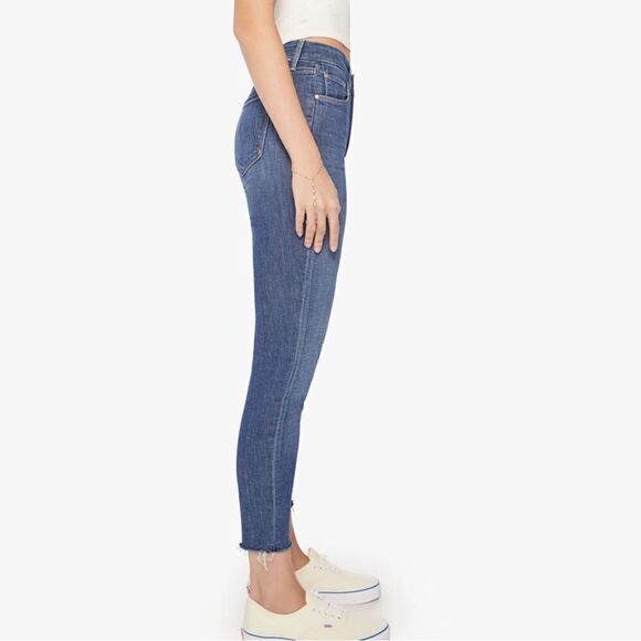 ‎Mother The Looker Ankle Fray Jeans - Picture 3 of 10